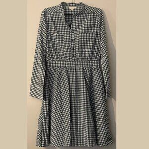 NWT Size Large Freeway x Modcloth Morning Muffins Dress in Gingham Print